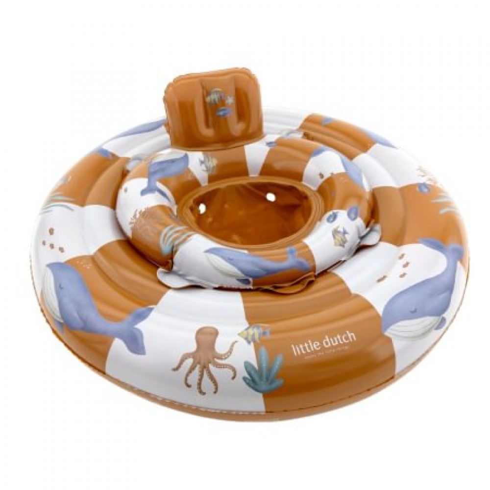 Little Dutch - Βρεφικό Σωσίβιο Ocean World Μπλε