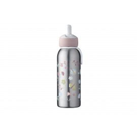 Little Dutch - Ανοξείδωτο Θερμός Flip-Up Campus Flowers & Butterflies 350ml