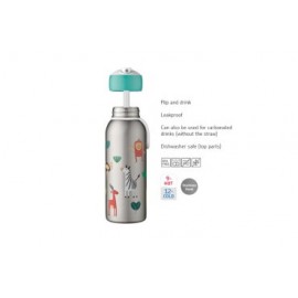 Little Dutch - Ανοξείδωτο Θερμός Flip-Up Campus Forest Friends 350ml
