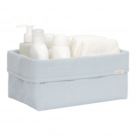 Little Dutch - Καλαθάκι Αποθήκευσης Pure Soft Blue 25x15cm