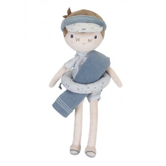 Little Dutch - Κούκλα Σετ Παραλίας Jim 35cm