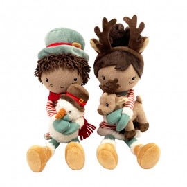Little Dutch - Κούκλα Χριστουγεννιάτικη Evi 35cm