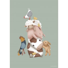 Little Dutch - Poster Α3 Διπλής Όψης Little Farm