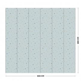 Little Dutch - Ψηφιακή Φωτοταπετσαρία Sailors Bay Blue 300x280cm