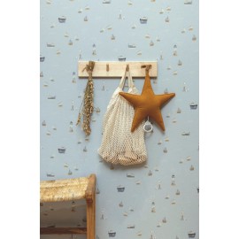 Little Dutch - Ψηφιακή Φωτοταπετσαρία Sailors Bay Blue 300x280cm