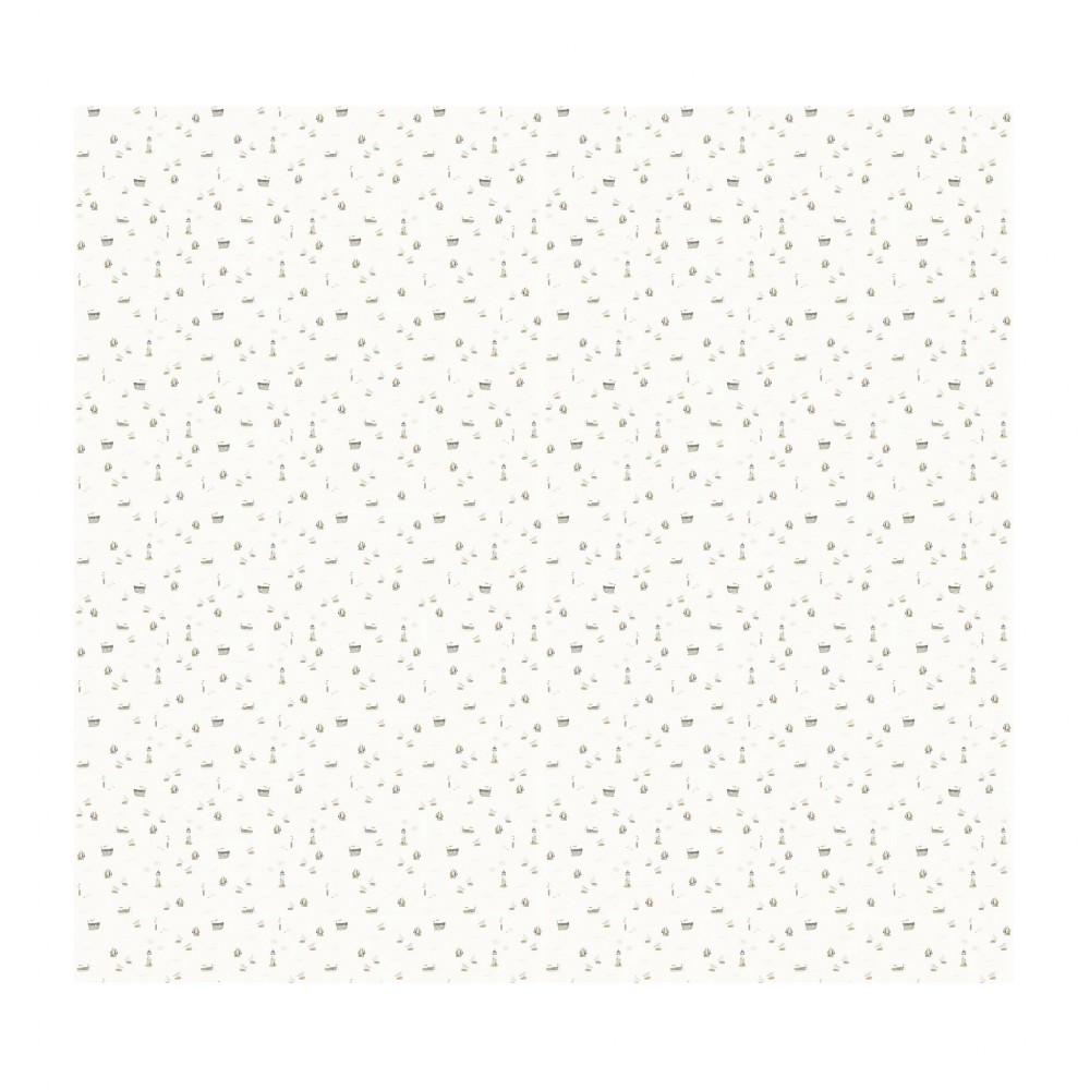 Little Dutch - Ψηφιακή Φωτοταπετσαρία Τοίχου Sailors Bay White 300x280cm