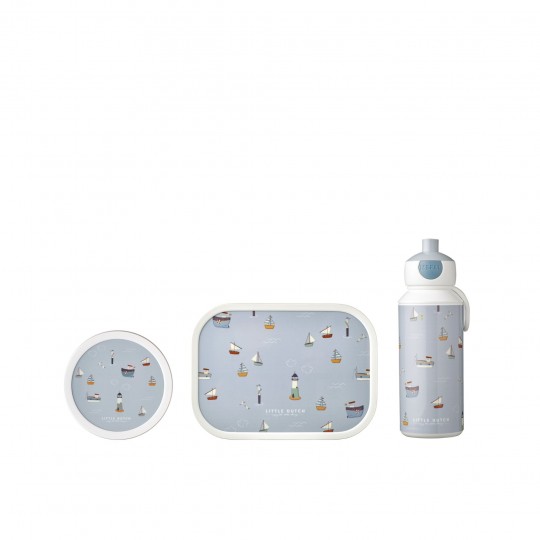 Little Dutch -  Σετ Φαγητού Campus 3 Τεμαχίων Sailors Bay