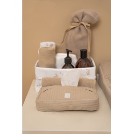 Little Dutch - Υφασμάτινη Θήκη Για Μωρομάντηλα Pure Beige