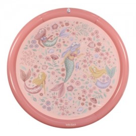 Little Dutch - Φουσκωτό Στρώμα Παιχνιδιού Sprinkler Dreamy Mermaid Ροζ 150cm