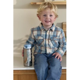 Little Dutch - Ανοξείδωτο Θερμός Flip-Up Campus Forest Friends 500ml