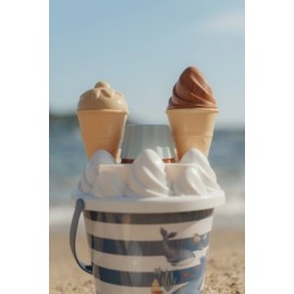 Little Dutch - Σετ Κουβαδάκια Παραλίας Ice Cream Ocean World Μπλε