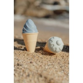 Little Dutch - Σετ Κουβαδάκια Παραλίας Ice Cream Ocean World Μπλε