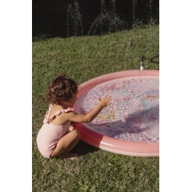 Little Dutch - Φουσκωτό Στρώμα Παιχνιδιού Sprinkler Dreamy Mermaid Ροζ 150cm