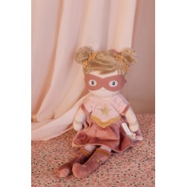 Little Dutch - Κούκλα Superhero Rosa 35 cm