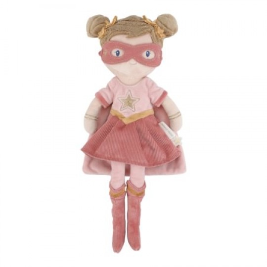 Little Dutch - Κούκλα Superhero Rosa 35 cm