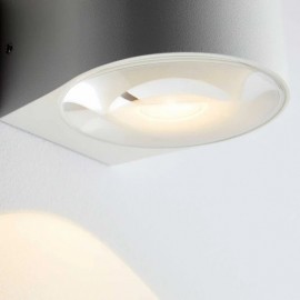 Loom Design - Απλίκα Τοίχου LED Frey Single IP65 White Loom Design - Απλίκα Τοίχου LED Frey Single IP65 White