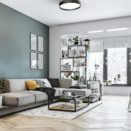 Loom Design - Φωτιστικό Οροφής LED Lucia Ø45 Black Loom Design - Φωτιστικό Οροφής LED Lucia Ø45 Black