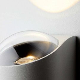 Loom Design - Απλίκα Τοίχου LED Saga IP65 White Loom Design - Απλίκα Τοίχου LED Saga IP65 White