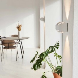 Loom Design - Απλίκα Τοίχου LED Saga IP65 White Loom Design - Απλίκα Τοίχου LED Saga IP65 White