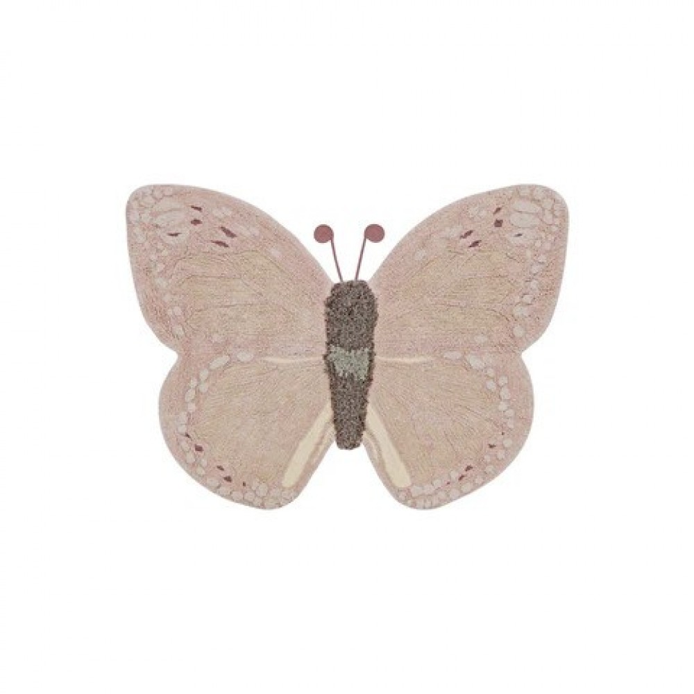 Lorena Canals - Χαλί Δωματίου Butterfly 90x120cm Lorena Canals - Χαλί Δωματίου Butterfly 90x120cm
