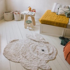 Lorena Canals - Χαλί Δωματίου Bunny 130x135cm Lorena Canals - Χαλί Δωματίου Bunny 130x135cm
