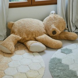 Lorena Canals - Χαλί Δωματίου Round Honeycomb Gold Ø140cm