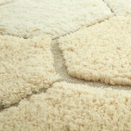 Lorena Canals - Χαλί Δωματίου Round Honeycomb Gold Ø140cm