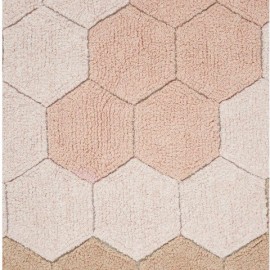 Lorena Canals - Χαλί Δωματίου Round Honeycomb Rose Ø140cm