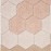 Lorena Canals - Χαλί Δωματίου Round Honeycomb Rose Ø140cm