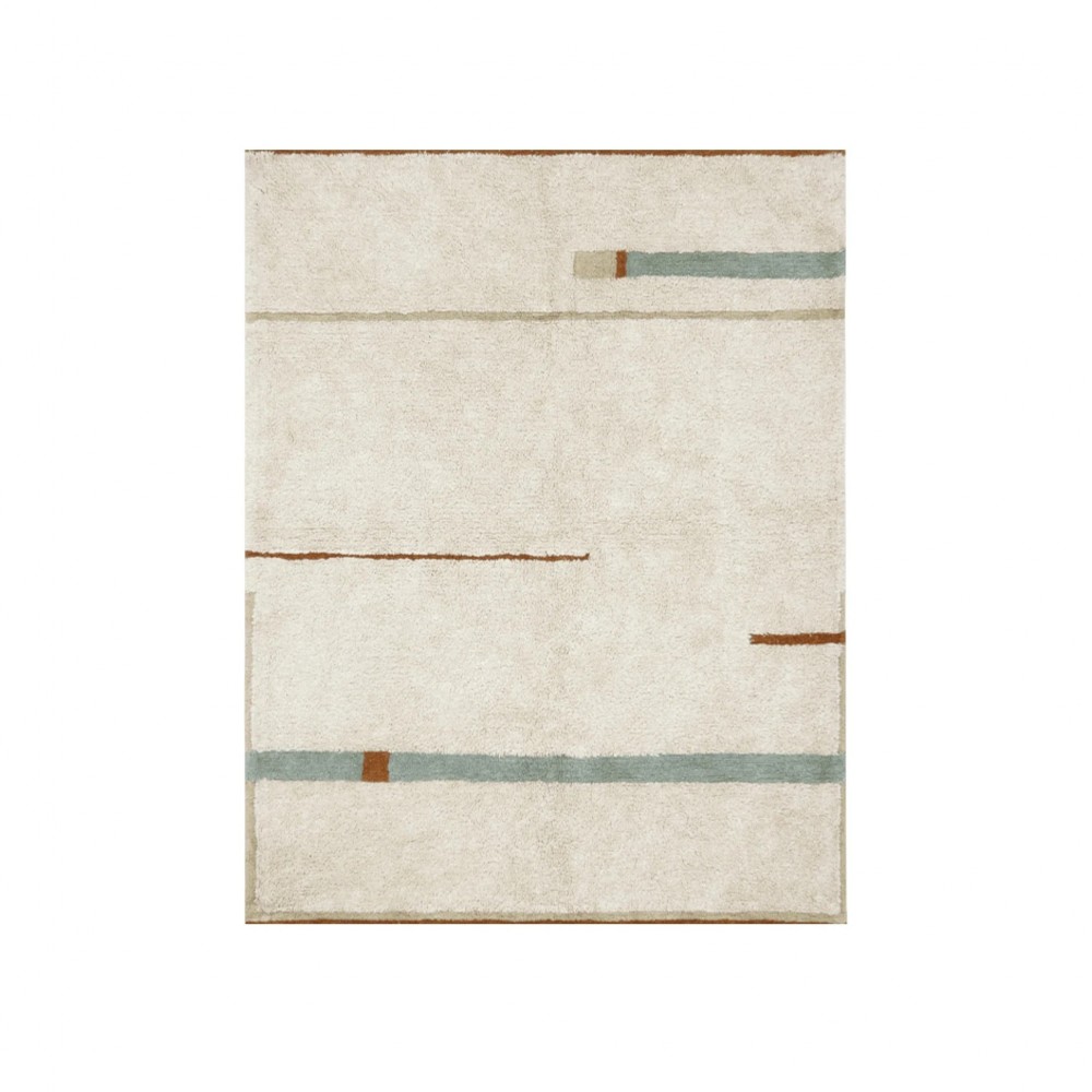 Lorena Canals - Χαλί Δωματίου Lanes Vintage Blue 200x300cm