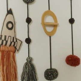 Lorena Canals - Κρεμαστό Διακοσμητικό Cosmos 45x50cm