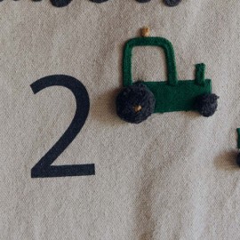 Lorena Canals - Διακοσμητικό Τοίχου Farm Numbers 70x100cm