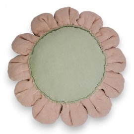 Lorena Canals - Μαξιλάρι Δαπέδου Pink Daisy Ø70cm