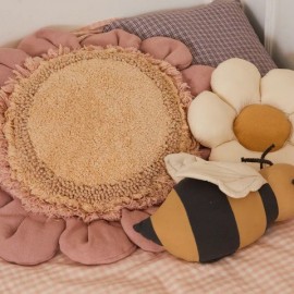 Lorena Canals - Μαξιλάρι Δαπέδου Pink Daisy Ø70cm