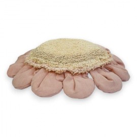 Lorena Canals - Μαξιλάρι Δαπέδου Pink Daisy Ø70cm