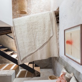 Lorena Canals - Μάλλινο Χαλί Δωματίου Woolable Suf Natural 200x140cm