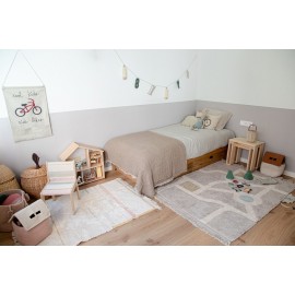 Lorena Canals - Χαλί Δωματίου Lanes Vintage Nude 90x130cm