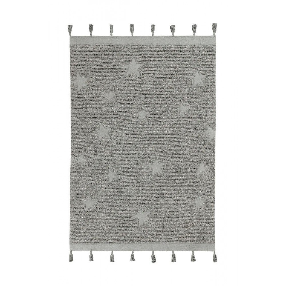 Lorena Canals - Χαλί Δωματίου Hippy Stars Grey 120x175cm