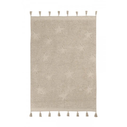 Lorena Canals - Χαλί Δωματίου Hippy Stars Natural 120x175cm