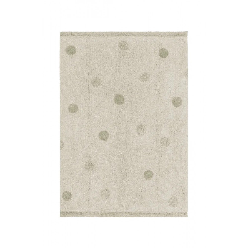 Lorena Canals - Χαλί Δωματίου Hido Natural/Olive 120x160cm Lorena Canals - Χαλί Δωματίου Hido Natural/Olive 120x160cm
