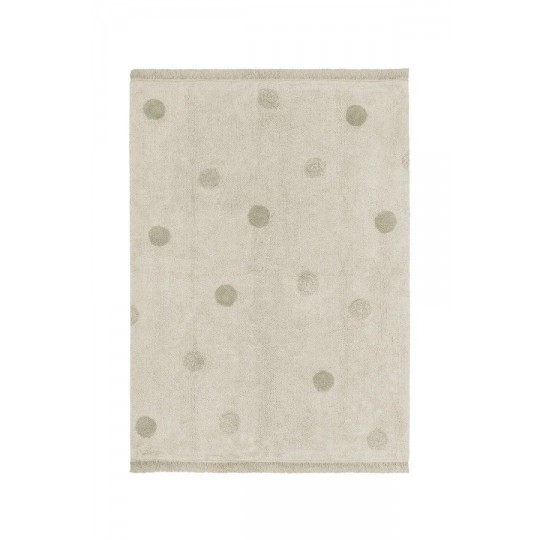 Lorena Canals - Χαλί Δωματίου Hido Natural/Olive 120x160cm Lorena Canals - Χαλί Δωματίου Hido Natural/Olive 120x160cm
