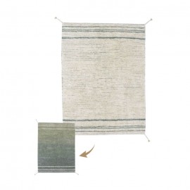 Lorena Canals  - Χαλί Δωματίου Διπλής Όψης Twin Vintage Blue 120x160cm