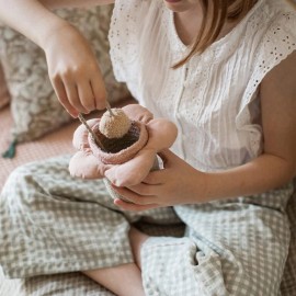 Lorena Canals - Παιχνίδι/Καλάθι Με Μπάλα Flower Ø15x10cm