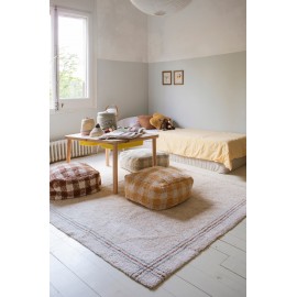 Lorena Canals - Πουφ Vichy Honey 20x40cm