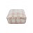 Lorena Canals - Πουφ Vichy Rose 20x40cm