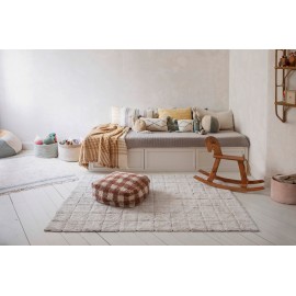 Lorena Canals - Πουφ Vichy Toffee 20x40cm