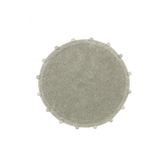 Lorena Canals - Χαλί Δωματίου Bubbly Olive/Natural Ø120cm