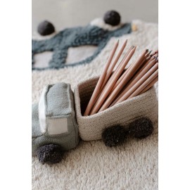 Lorena Canals - Σετ 2 Mini Καλάθια Αποθήκευσης Trucks 8x21x14cm