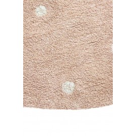 Lorena Canals - Στρογγυλό Χαλί Δωματίου Dot Rose Ø140cm