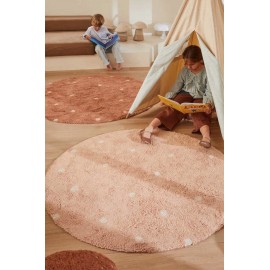 Lorena Canals - Στρογγυλό Χαλί Δωματίου Dot Rose Ø140cm